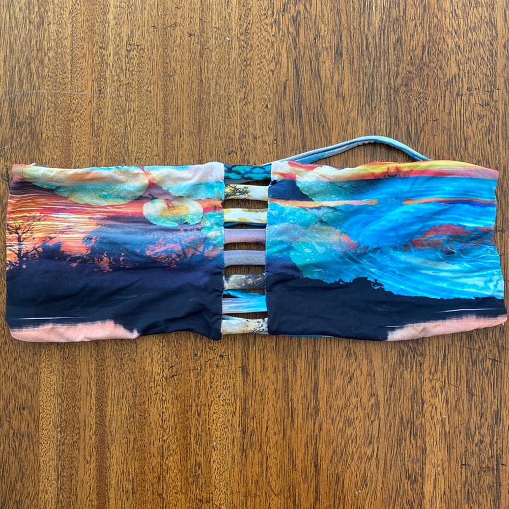 San Lorenzo Reversible Bandeau Swim Top